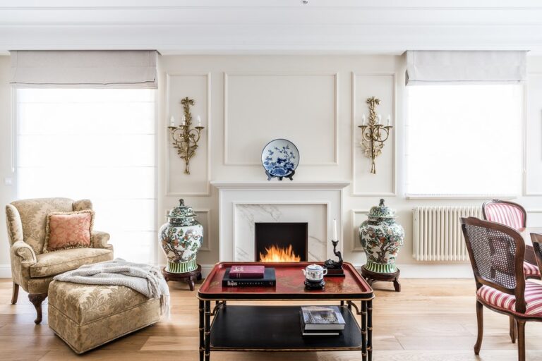 Jan-Drew salon w stylu angielskim