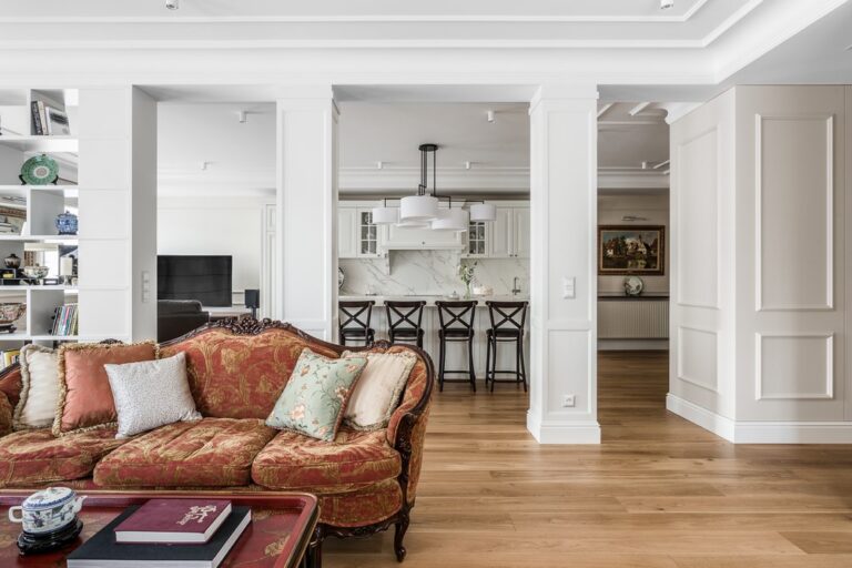 Jan-Drew salon w stylu angielskim