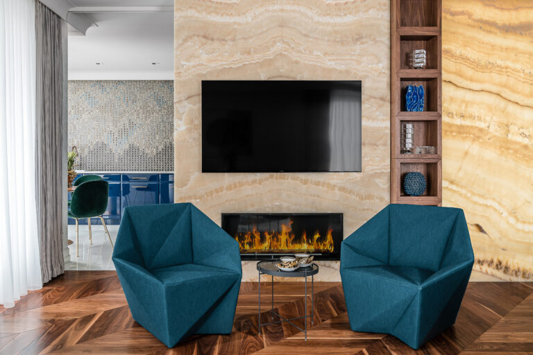 Jan-Drew nowoczesny salon