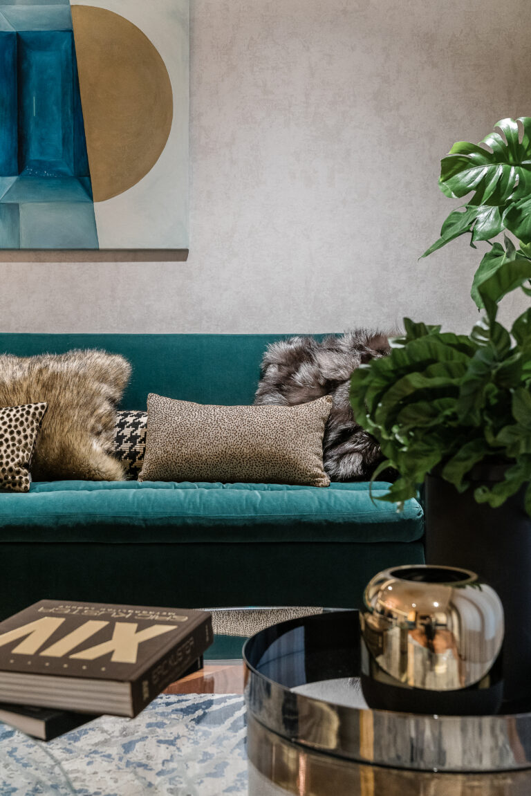 Jan-Drew nowoczesny salon