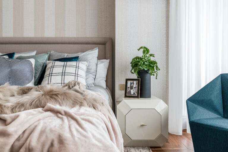 Jan-Drew nowoczesna sypialnia